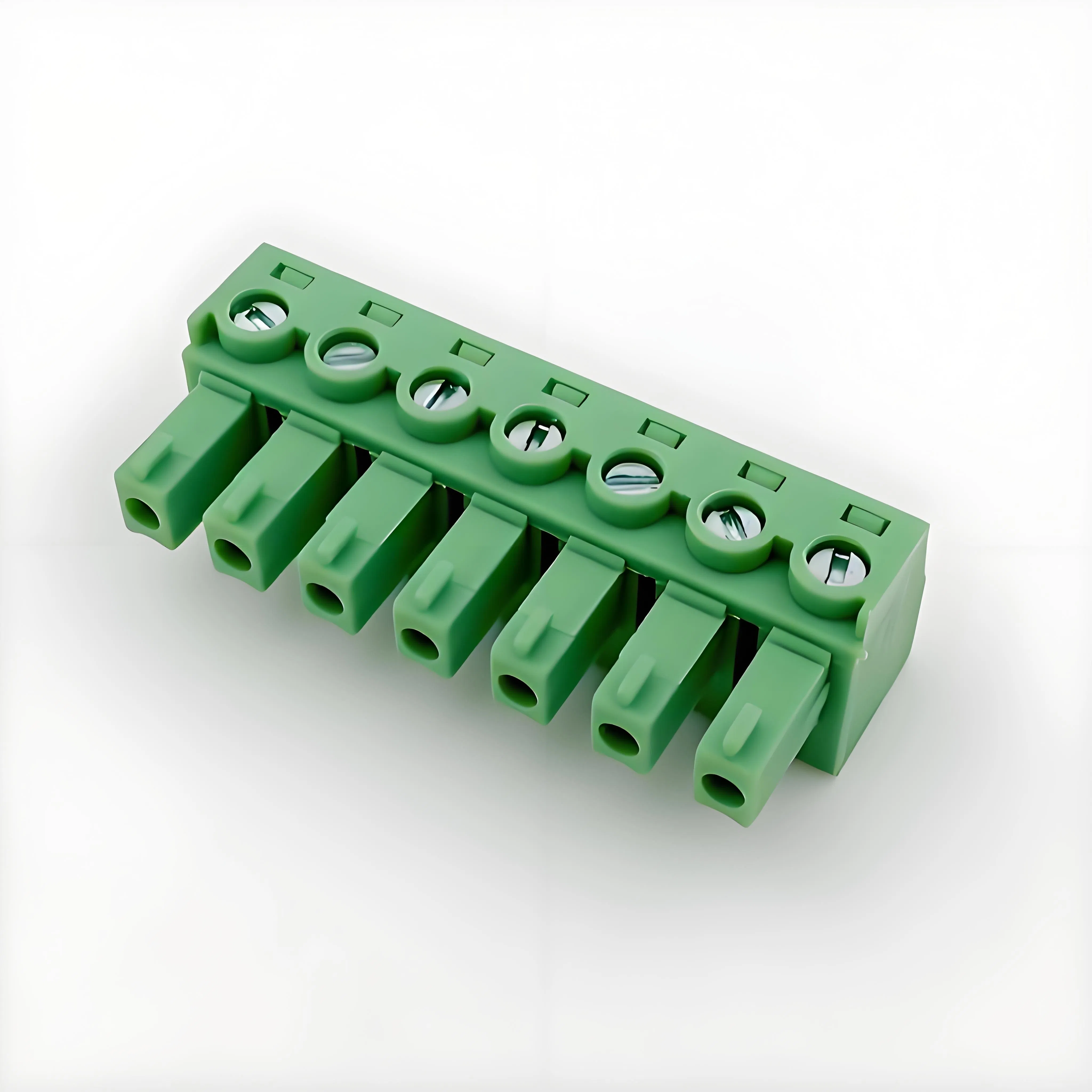 High Temperature Resistant Pluggable Terminal Block PG-508 with V0 Flame Rating