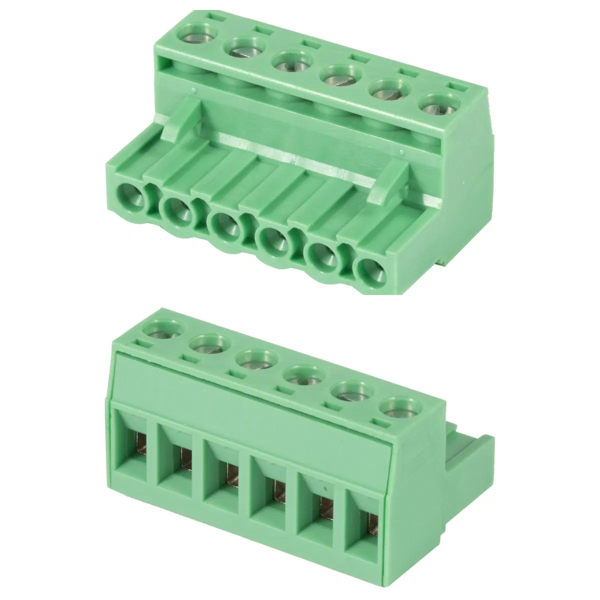 High Temperature Resistant Pluggable Terminal Block PG-508 with V0 Flame Rating
