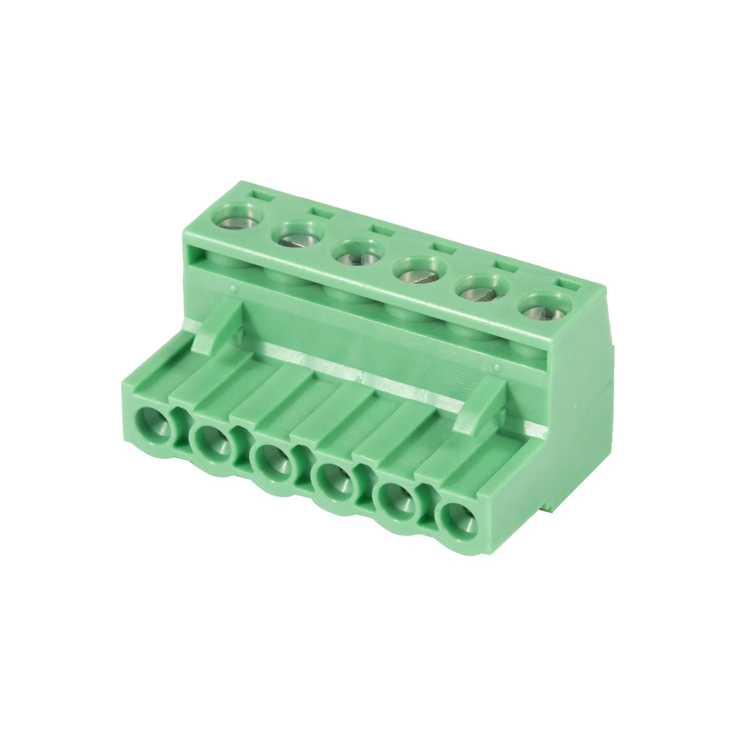High Temperature Resistant Pluggable Terminal Block PG-508 with V0 Flame Rating