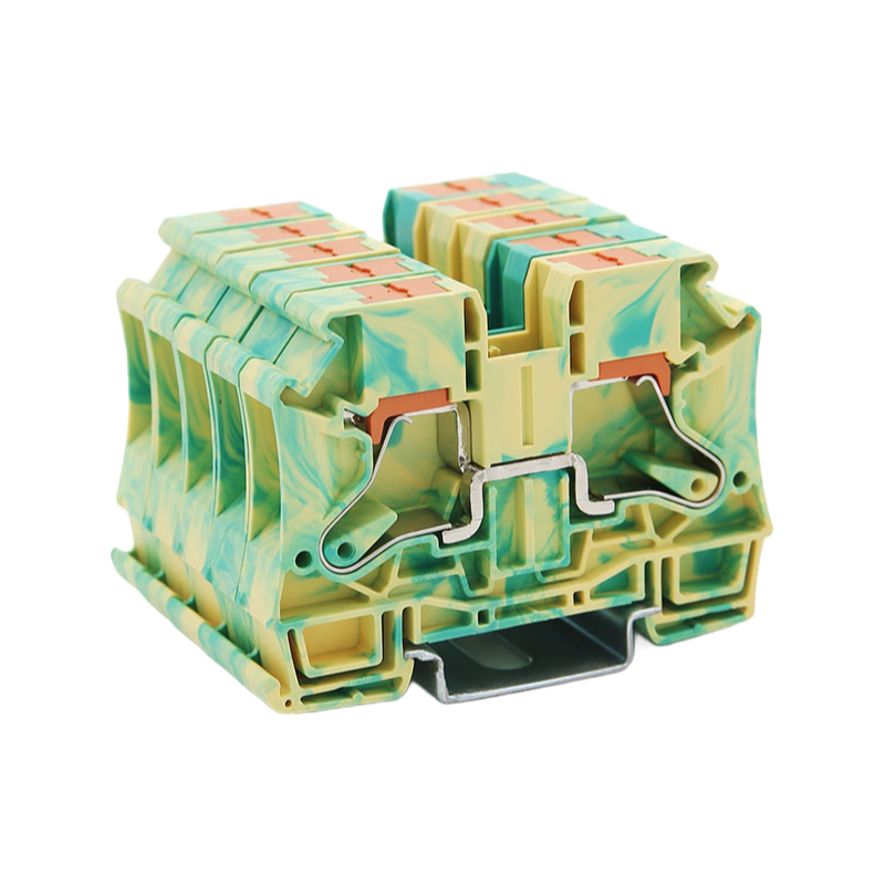 Wholesale Push-In Connection Terminal Blocks with 24-10 AWG Capacity - Injection Molding Process