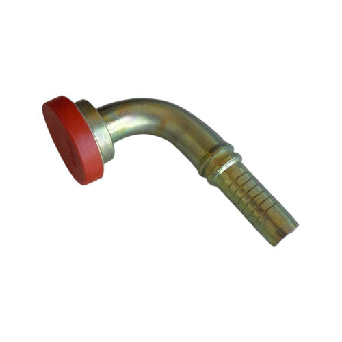 90 Degree Elbow 6000 PSI Flange Terminal Hydraulic Hose Fittings for High Pressure Applications
