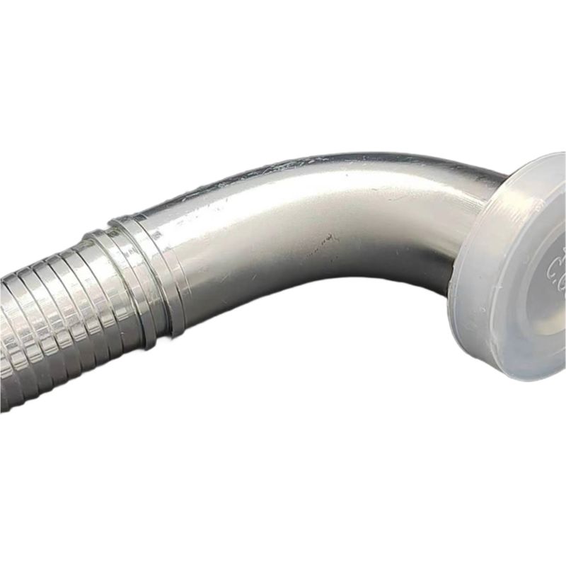 90 Degree Elbow 6000 PSI Flange Terminal Hydraulic Hose Fittings for High Pressure Applications