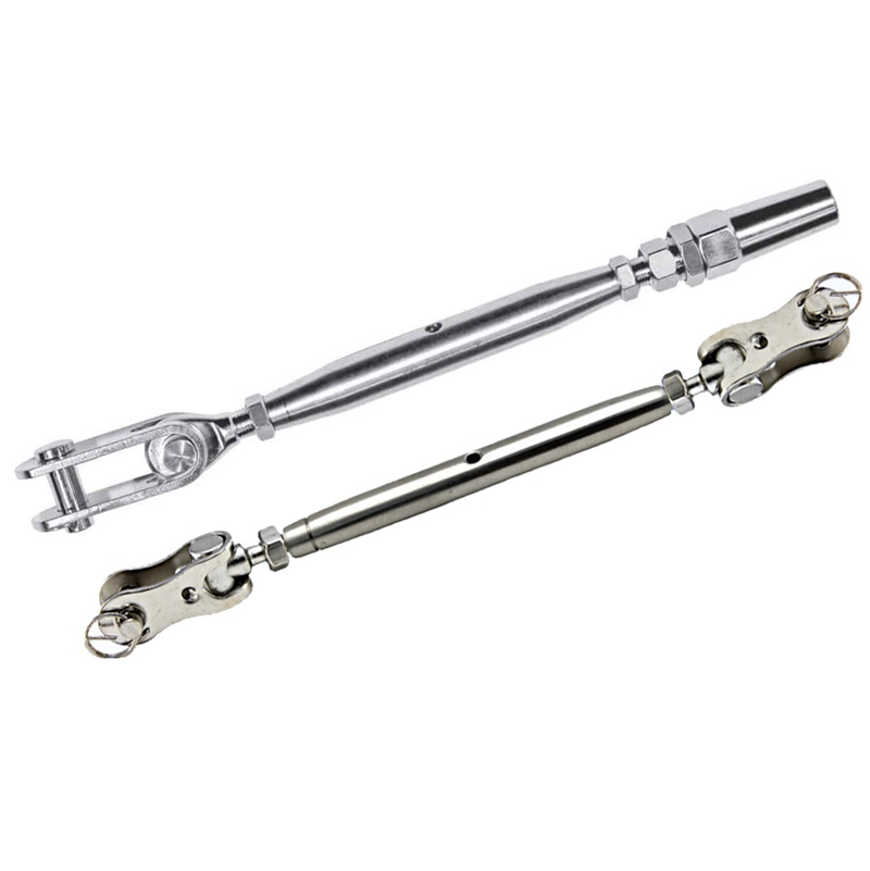 Corrosion-Resistant Cable Railing Components with Black/Silver Finish - Worldwide Shipping