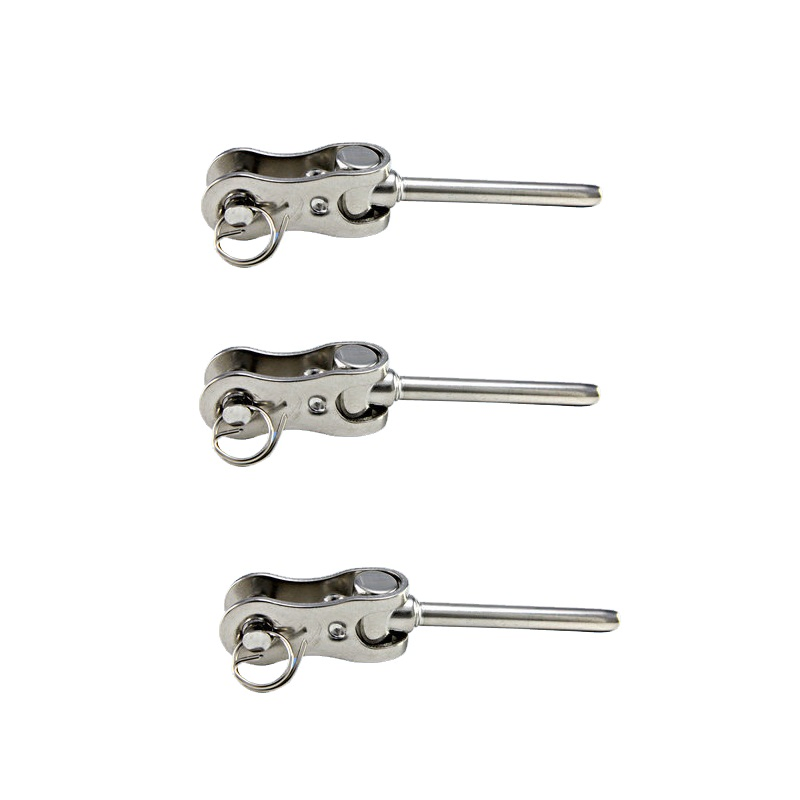 Corrosion-Resistant Cable Railing Components with Black/Silver Finish - Worldwide Shipping