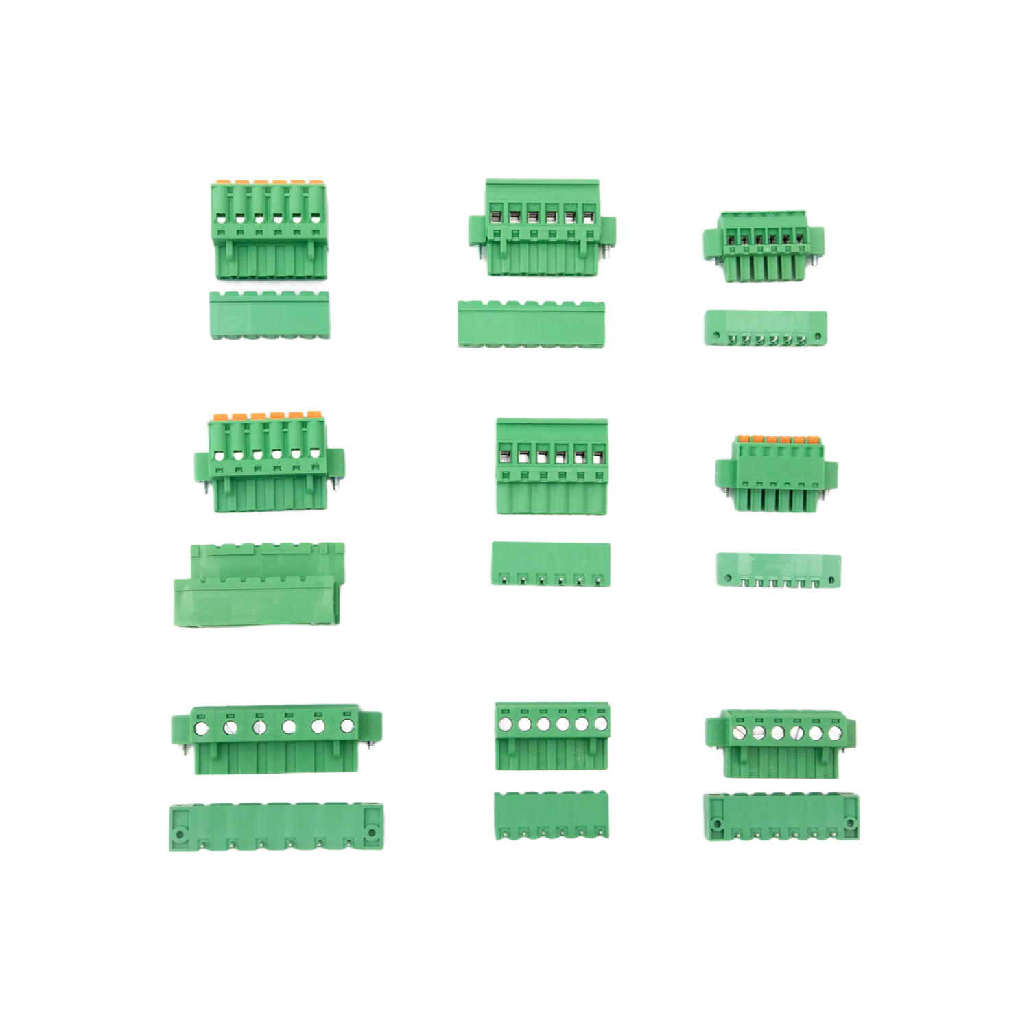 Wholesale Custom MK5-9525 Pluggable Terminal Block-Plugs, Spring Plug-in, Test Hole, Anti-Misplacement, High Temp Resistance