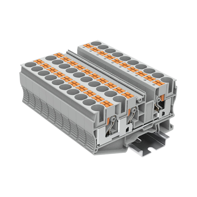 Customizable SMICO Spring Terminal Blocks with 8KV Rated Impulse Voltage and IP20