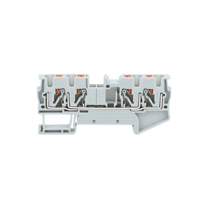 JPT 4 QUATTRO Push-in DIN Rail Terminal Block for Electrical Connections