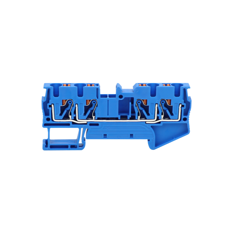 JPT 4 QUATTRO Push-in DIN Rail Terminal Block for Electrical Connections