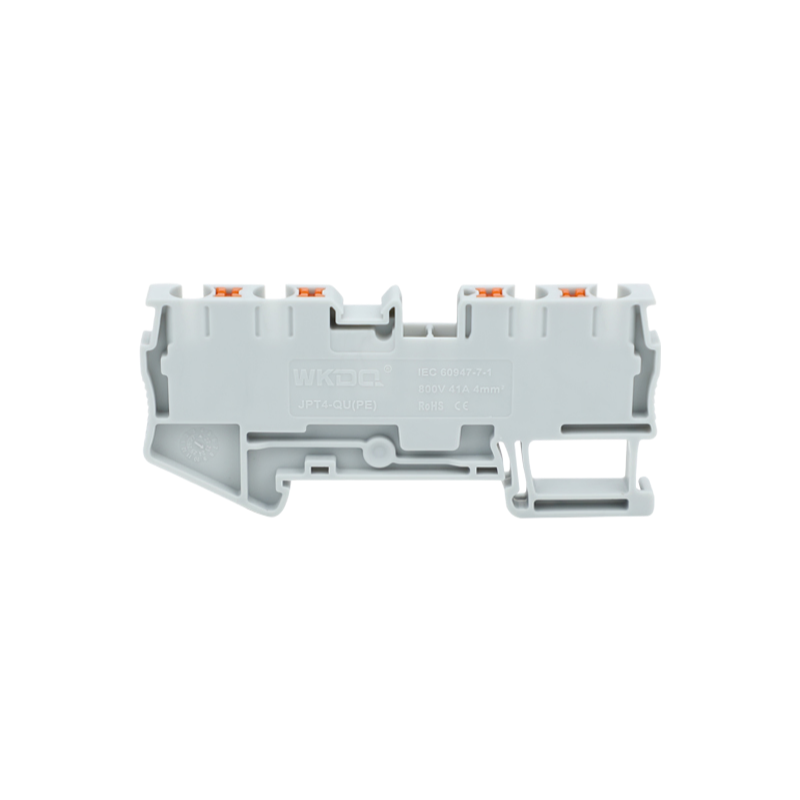 JPT 4 QUATTRO Push-in DIN Rail Terminal Block for Electrical Connections