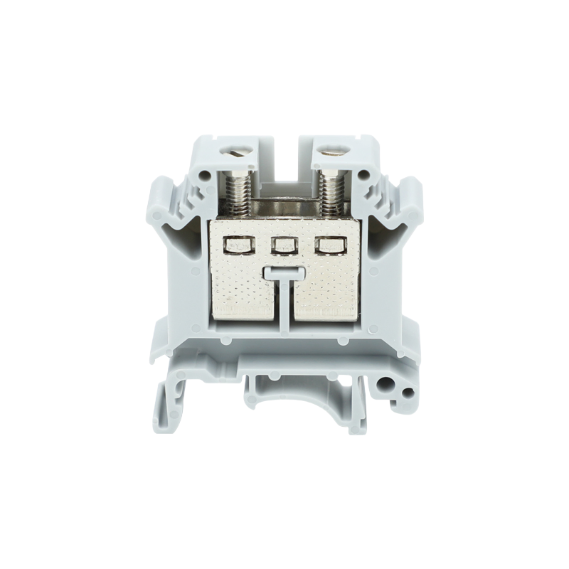 High Quality DIN Rail Mount Screw Cage Terminal Block for UK Electrical Applications