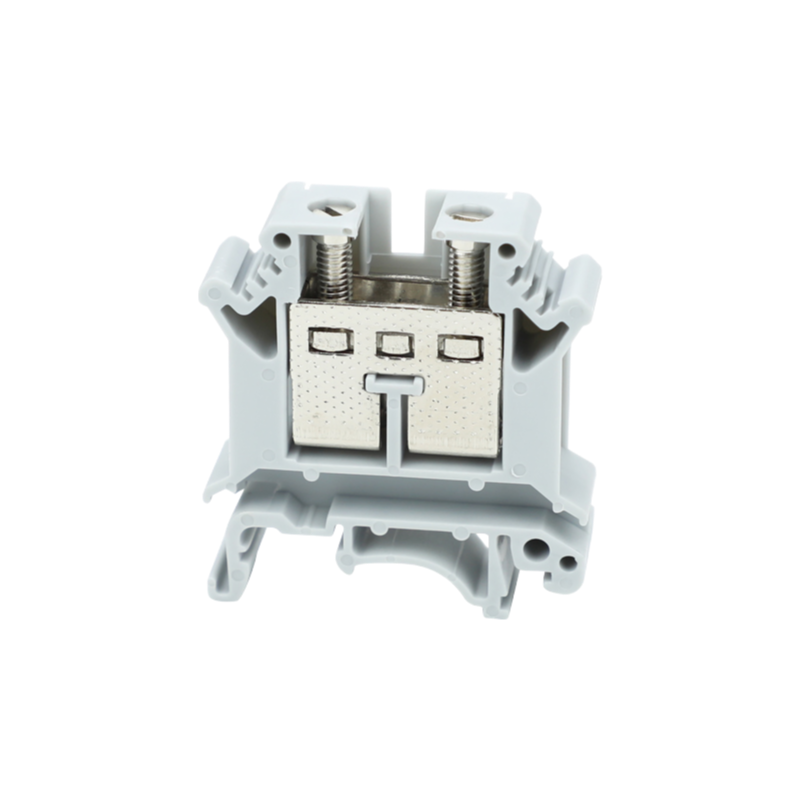High Quality DIN Rail Mount Screw Cage Terminal Block for UK Electrical Applications