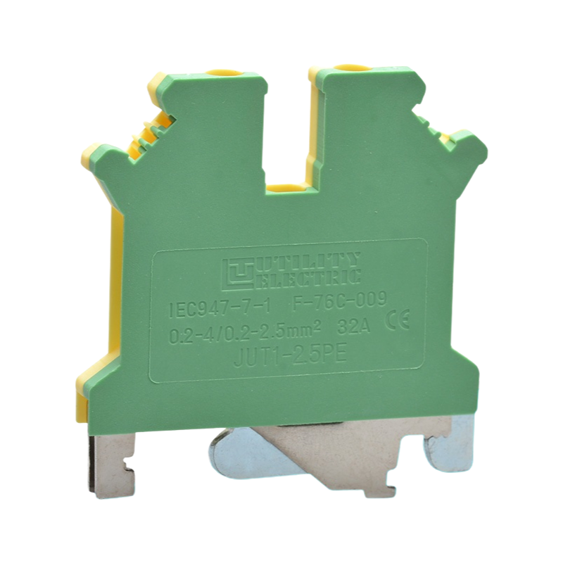 High Current 50PE UL94 V0 Screw Type Grounding Terminal Blocks for Power Distribution