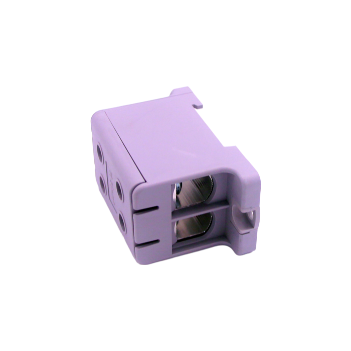 SNK-2-95 245A 2P High Current DIN Rail Terminal Block - CE Certified Nylon Aluminum Power Connector