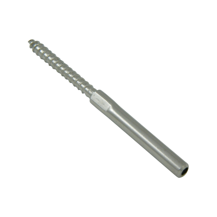 Polished Nickel White Swage Dome Head Terminal in M5 M6 M8 Sizes for Industrial Use