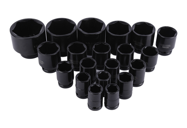 3/4" 26PCS Professional Impact Socket Set for Auto Repair and Mechanical Maintenance