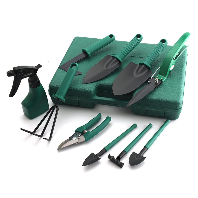 10PCS Heavy Duty Gardening Tools Set with Storage Bag - Stainless Steel Professional Garden Kit