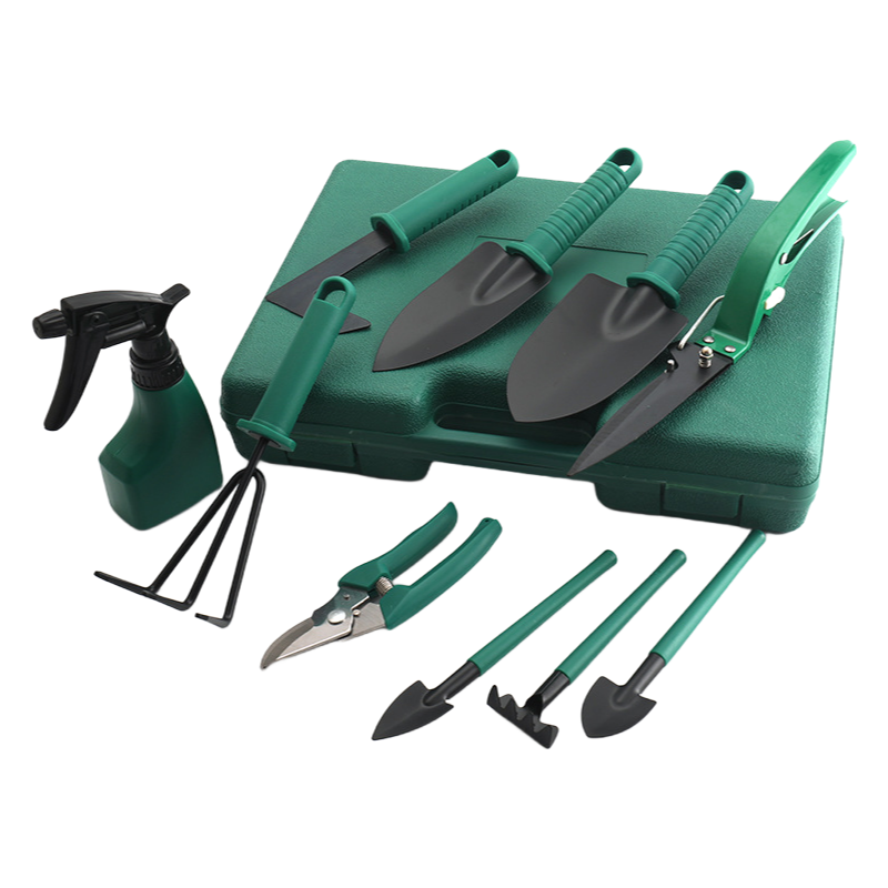 10PCS Heavy Duty Gardening Tools Set with Storage Bag - Stainless Steel Professional Garden Kit