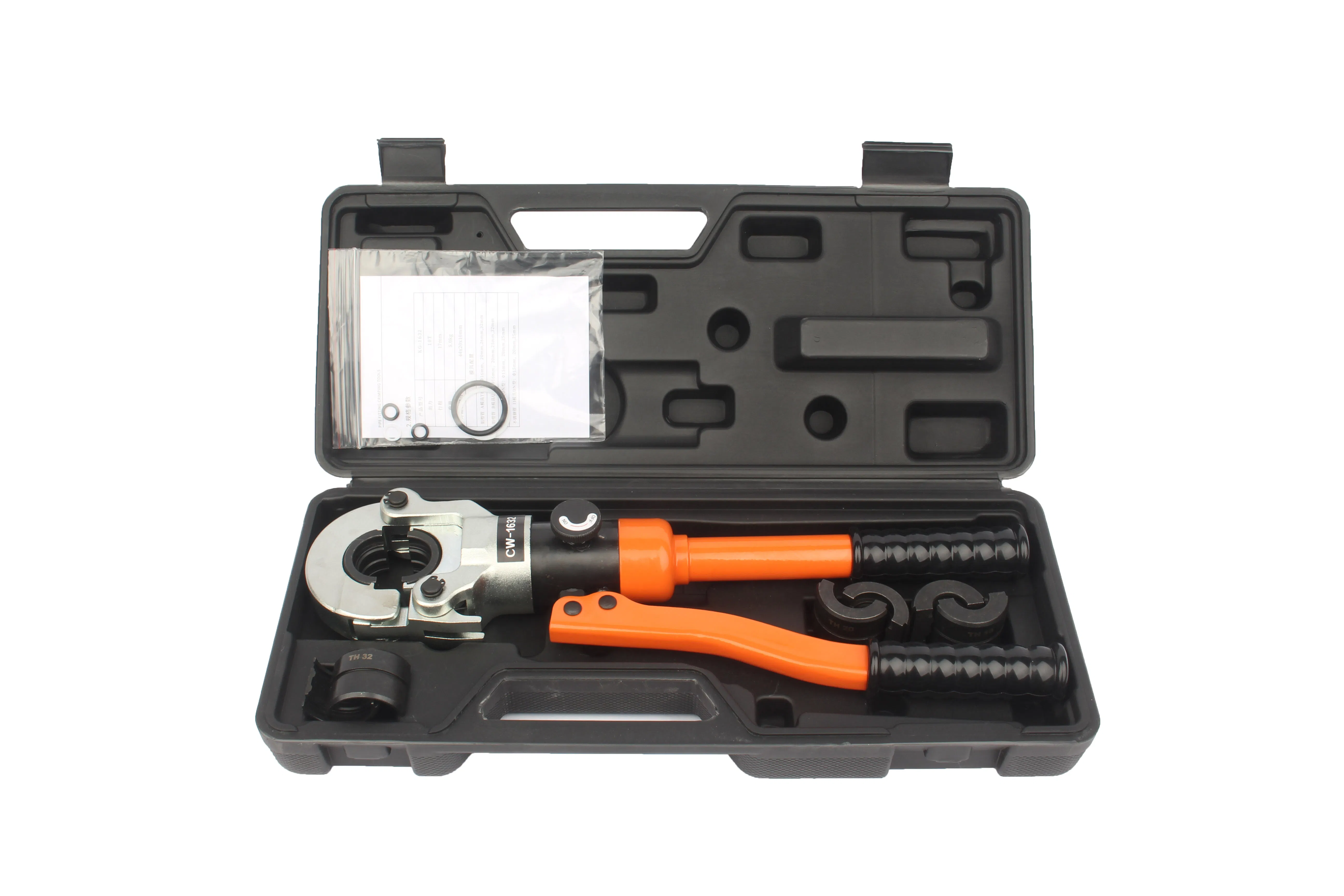 CW-1632 Professional Hydraulic Press Tool for Stainless Steel Pipe Fittings | Manual PRO Press Plumbing Tool