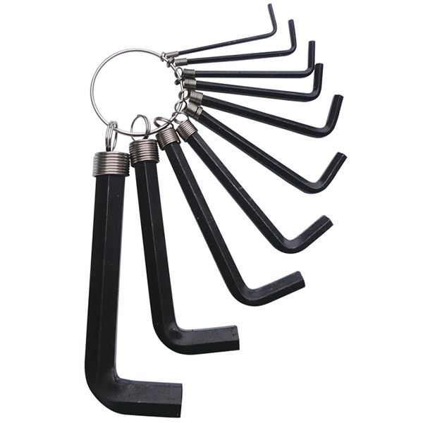 Professional Hex Key Wrench Set - Flat Head/Ball Head/Star Head Combination Tool Kit