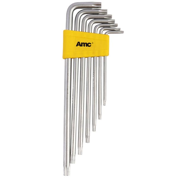 Professional Hex Key Wrench Set - Flat Head/Ball Head/Star Head Combination Tool Kit