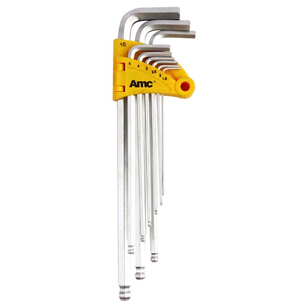 Professional Hex Key Wrench Set - Flat Head/Ball Head/Star Head Combination Tool Kit