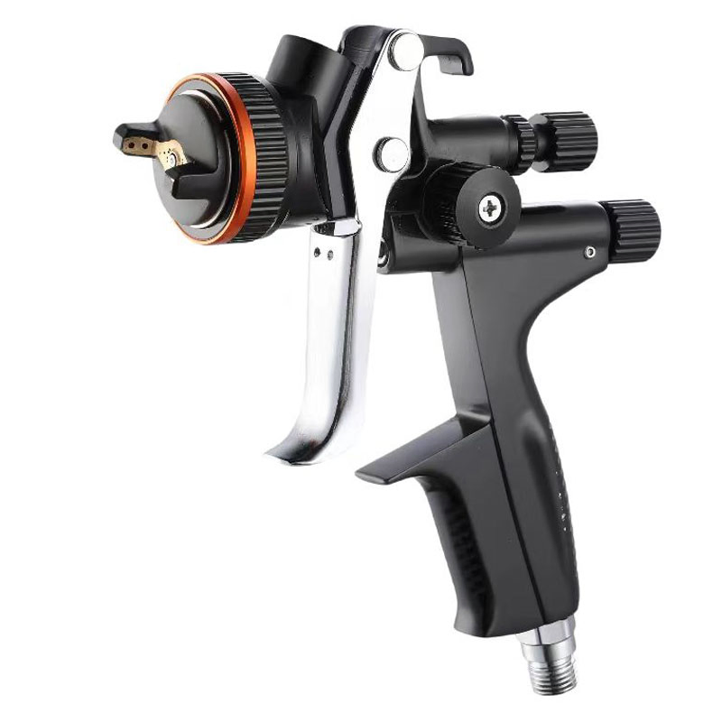 Professional LVMP Gravity Feed Spray Gun - High Performance Auto Paint Spray Tool with 600ml Cup