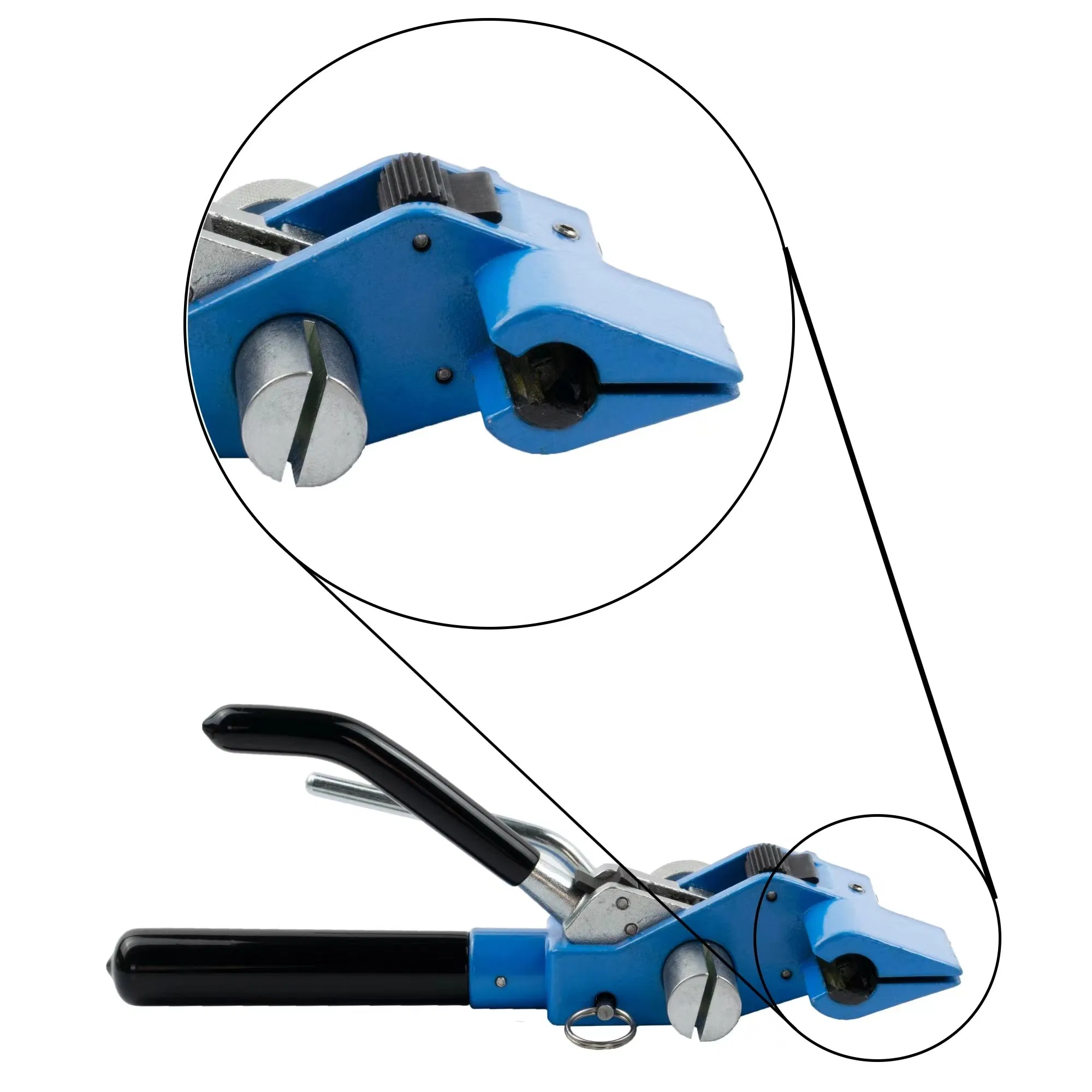 Professional Stainless Steel Strapping Tool - Manual Band Cutter & Fastener for Industrial Use
