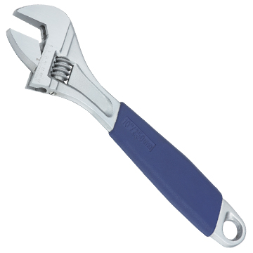 6''/8''/10''/12'' Adjustable Wrench Spanner - Heavy Duty Chrome Vanadium Hand Tool