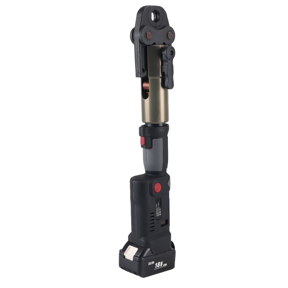 18V 4.0Ah Battery Hydraulic Crimper with 40mm Stroke for Industrial Applications
