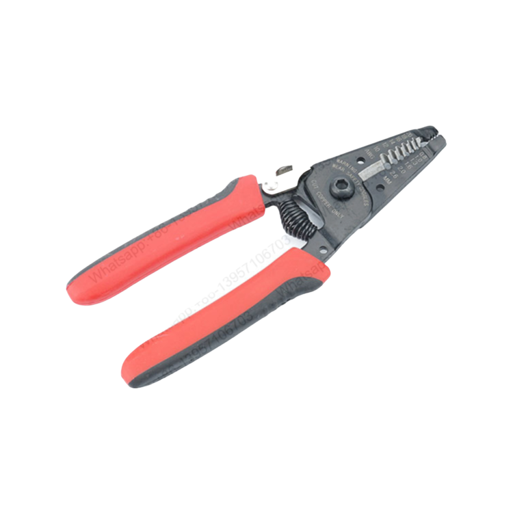 Professional Cable Sheath Stripper Tool for AWG20-10 Wires with Adjustable Knob and Multi-Function Design