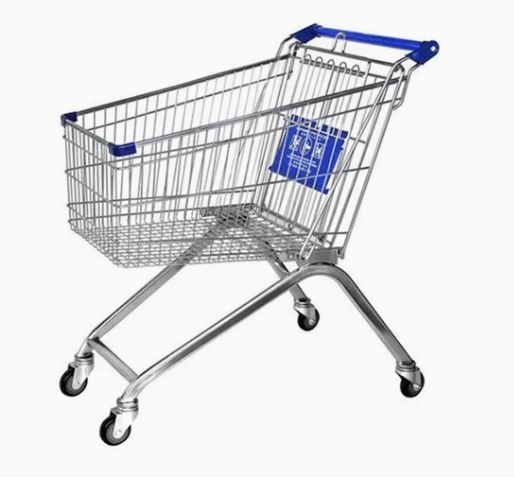 Bulk Order Shopping Trolleys with Advertising Board Space - Various Sizes and Colors