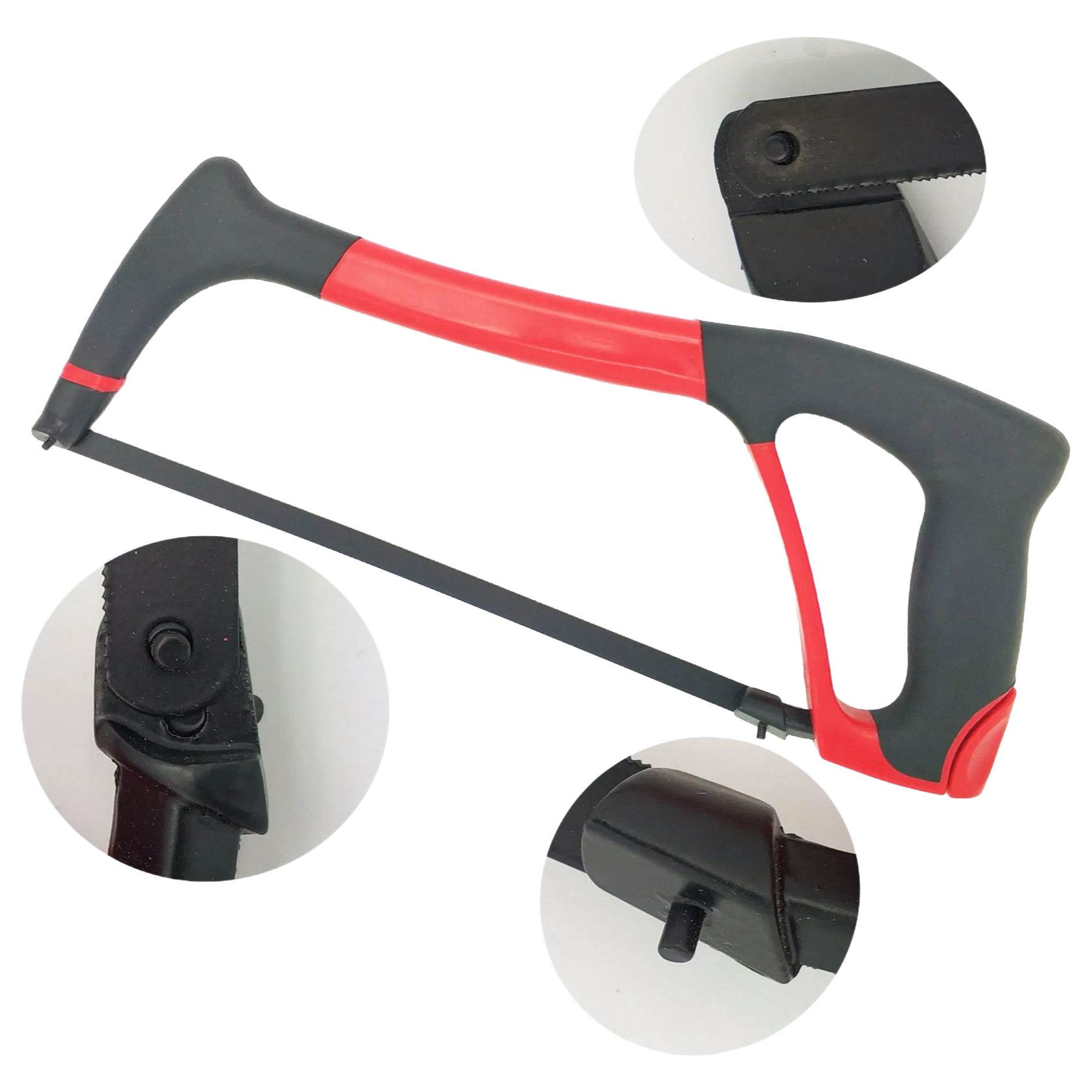 Professional 12 Inch Hacksaw with TPR Handle for Wood Cutting and Gardening FM-HA01