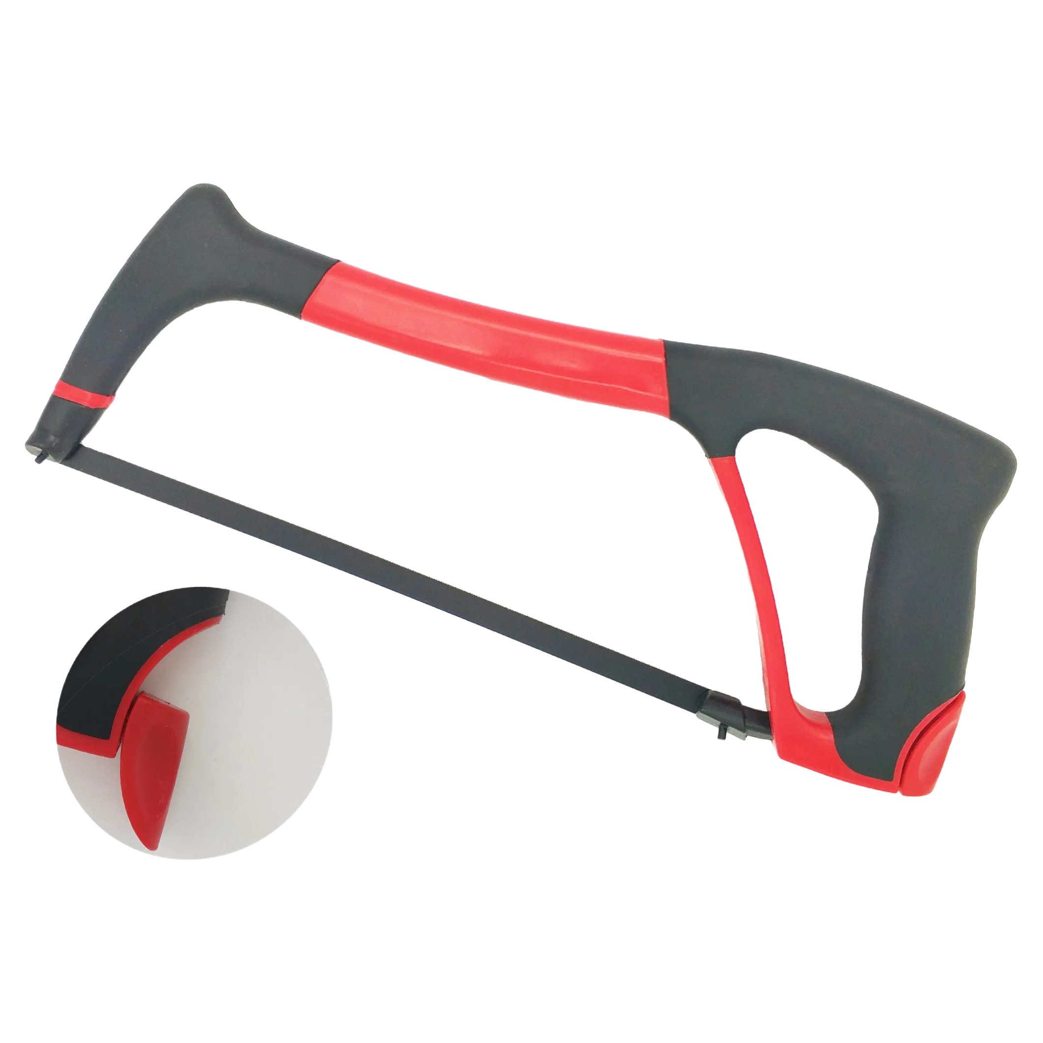 Professional 12 Inch Hacksaw with TPR Handle for Wood Cutting and Gardening FM-HA01