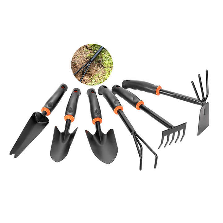 Bulk Order Multifunctional Garden Rake - Carbon Steel Head with Ergonomic Handle