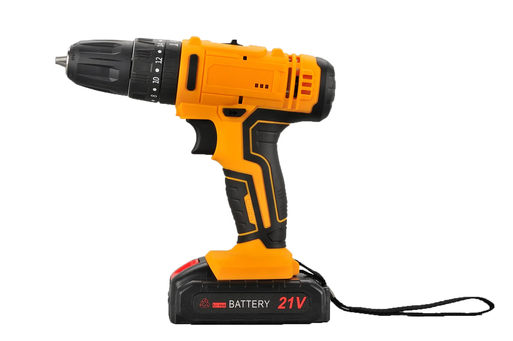 Customizable 21V Cordless Power Drill for Construction and DIY Projects