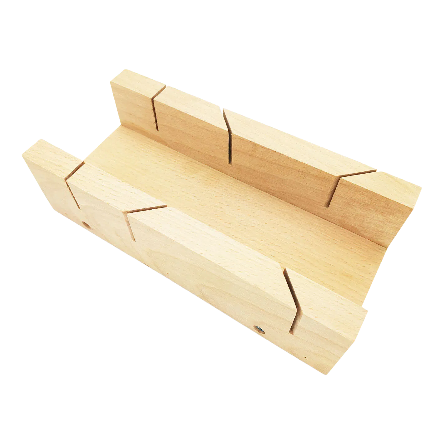 9 Inch Wood Hand Saw Miter Box FM-B04 with 45/90 Degree Cutting Angles for Precision Woodworking