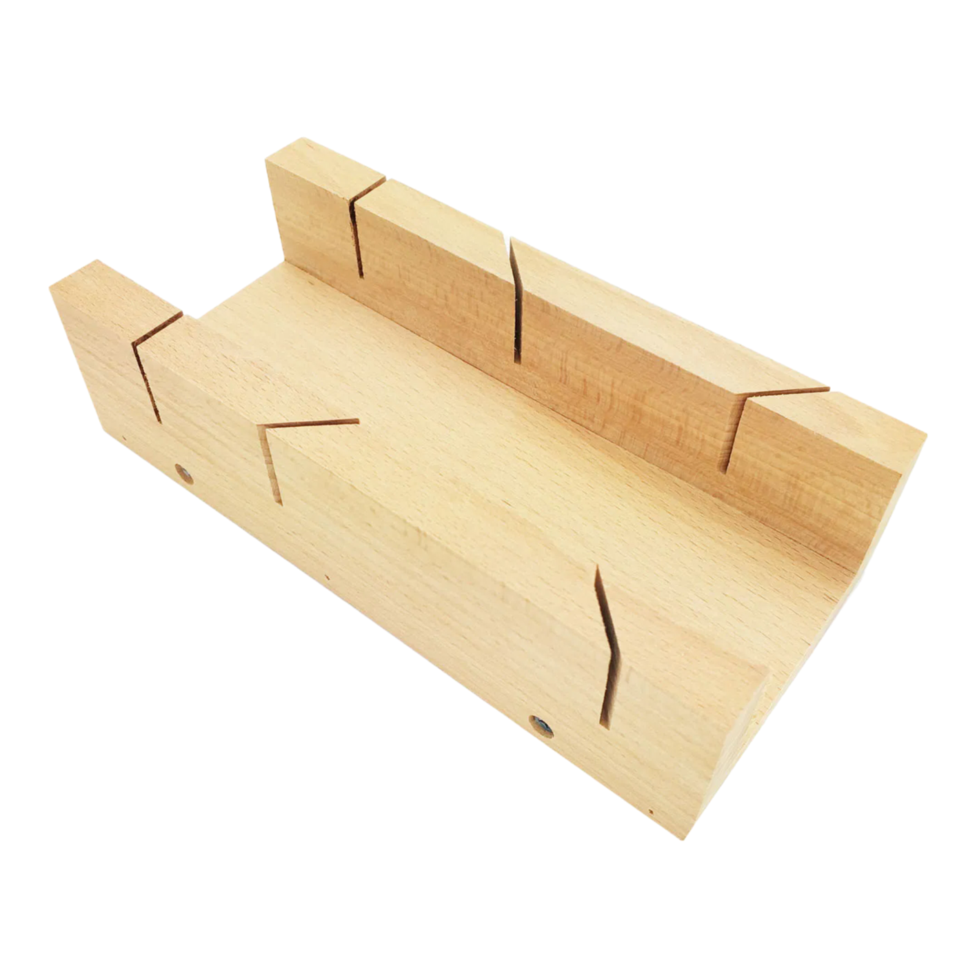 9 Inch Wood Hand Saw Miter Box FM-B04 with 45/90 Degree Cutting Angles for Precision Woodworking