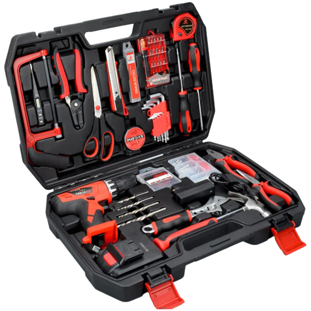Wholesale Multi-function Cordless Screwdriver Kit with 60PCS Hardware Accessories