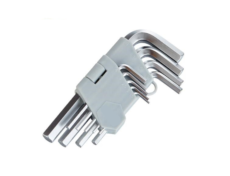 High Torque CR-V Pan Head Hex Key Wrench Set for Bicycle Repair and Hardware Maintenance