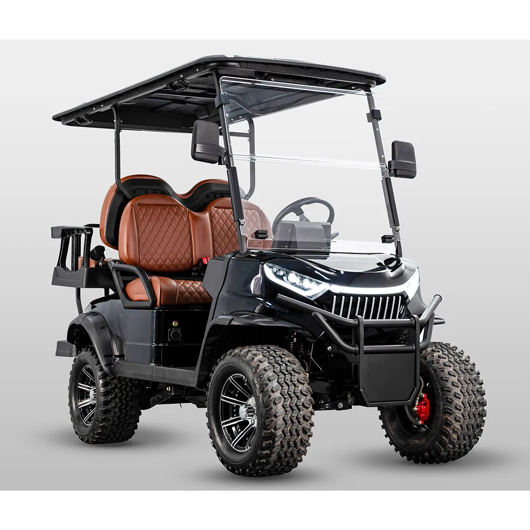CE Certified Electric Golf Cart with 50-70 Mile Range - Bulk Order Discounts Available