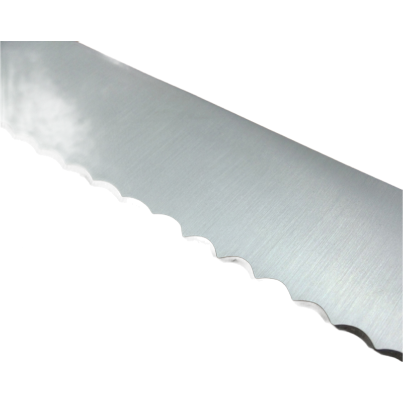 Customizable Color Kitchen Serrated Knife with PP Handle and Stainless Steel Blade