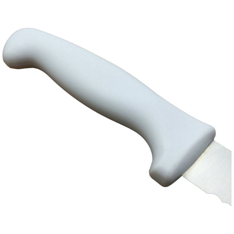 Customizable Color Kitchen Serrated Knife with PP Handle and Stainless Steel Blade