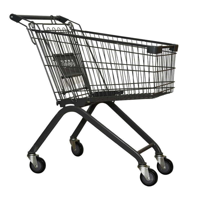 Wholesale Customized Supermarket Shopping Cart with Multiple Size Options 60L-240L