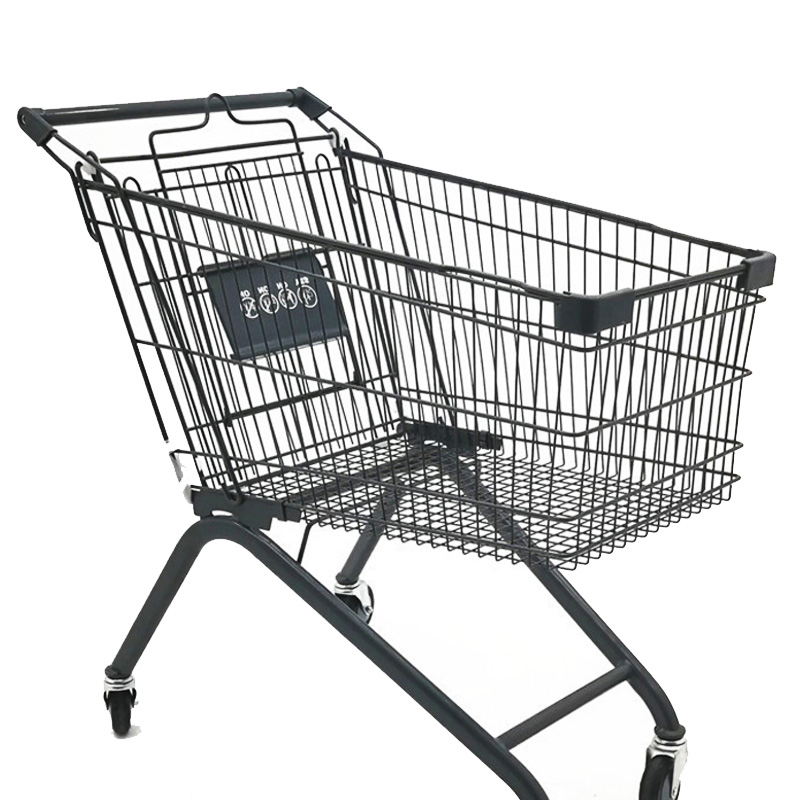 Wholesale Customized Supermarket Shopping Cart with Multiple Size Options 60L-240L