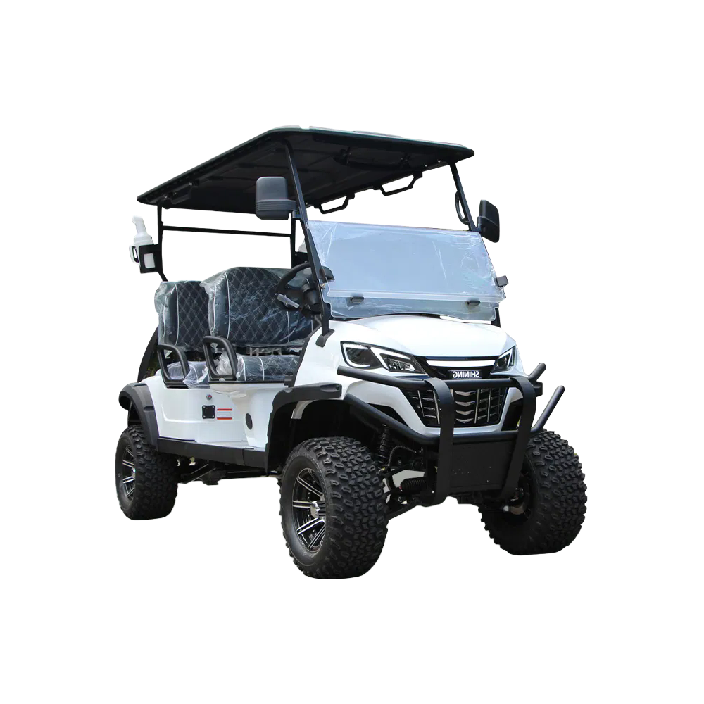 Durable 4 Wheel Disc Brake Golf Cart with Aluminum Alloy Differential for Smooth Ride