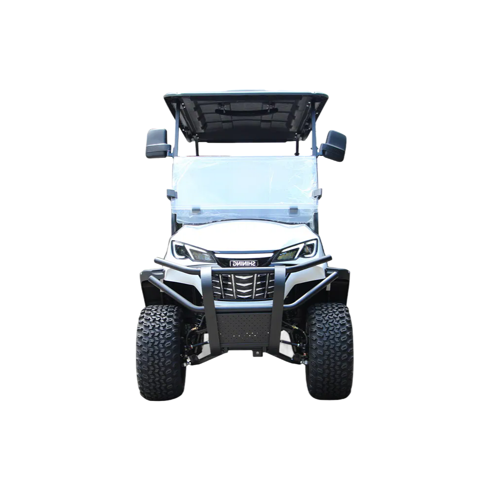 Durable 4 Wheel Disc Brake Golf Cart with Aluminum Alloy Differential for Smooth Ride