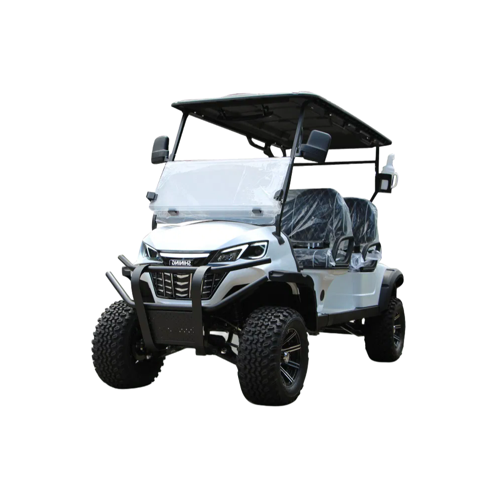 Durable 4 Wheel Disc Brake Golf Cart with Aluminum Alloy Differential for Smooth Ride