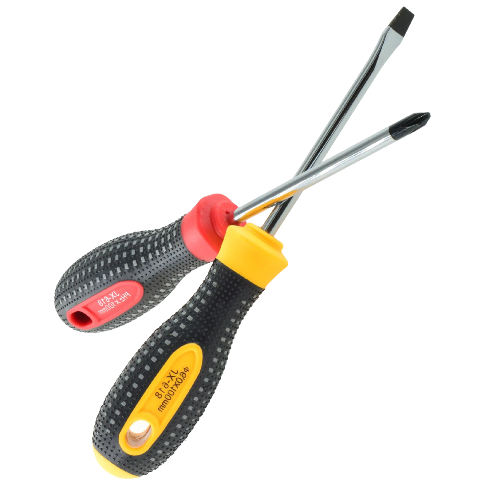 Customized Colorful Handle Phillips Screwdriver Set with Anti-Roll Design