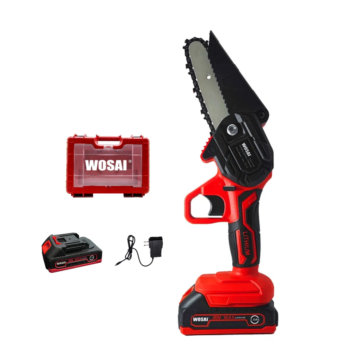 Custom Logo Electric Chainsaw 7004B with British/American/European Standard Charger