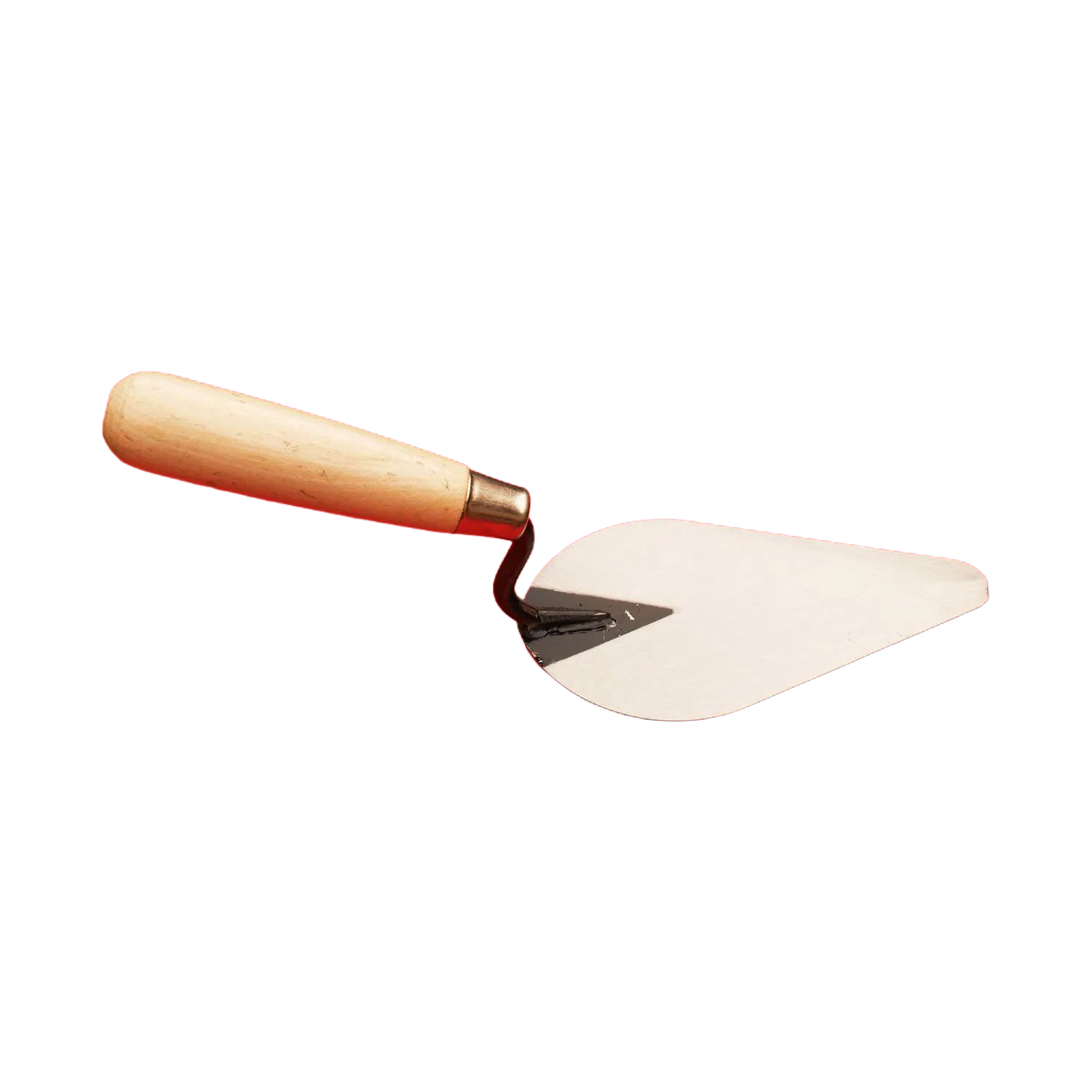 Wholesale Flat Trowel with Half Polished Carbon Steel Blade and Wood Handle for Builders
